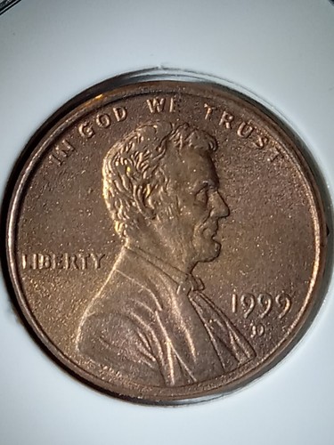 1999 Denver Lincoln Cent With Beautiful Satin Finish - Picture 2 of 8