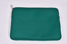 Marc Jacobs New York Green Embossed Neoprene Laptop Case