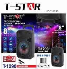 battery speaker with mic