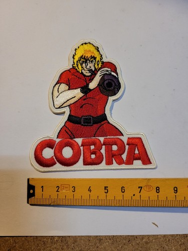Patch Thermocollant Brodé COBRA manga dessin animé L 8CM H 9cm.... - Imagen 3 de 3