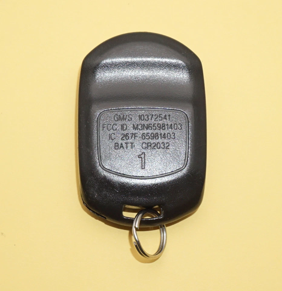 OEM 05-07 CHEVROLET CORVETTE C6 ENTRADA SIN LLAVE MANDO A DISTANCIA TRANSMISOR 10372541 Foto 2 de 2