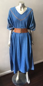 denim caftan