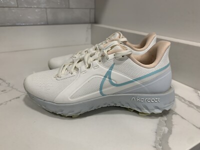 Nike React Infinity Pro Golf CT6620-108 Sail-Light Dew Crimson. Size 5.5 White