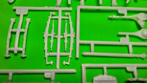 50 1950 Chevy 3100 Pickup Truck 1/25 AMT Frame Axle Rear End NO Front Axle Beam - Picture 5 of 6