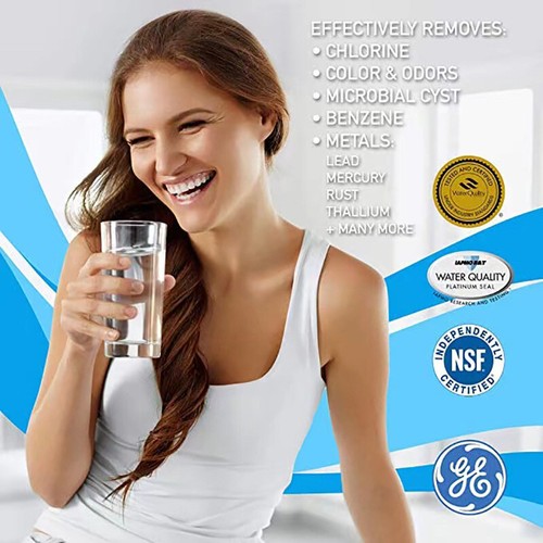 4-PACK LG-LT800P ADQ736134 Genuine Refrigerator Water Filter Replacement 46-9490 - Picture 2 of 12