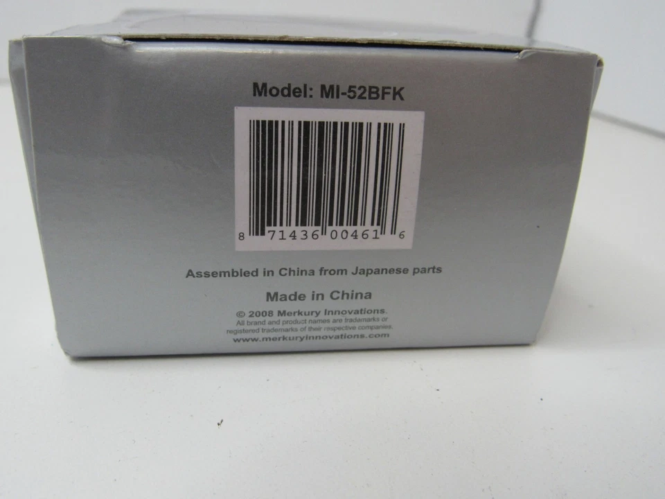 Merkury Mercury Optics 3-Piece 52mm Filter Set New in Box MI-52BFK #UT - Image 2 of 4