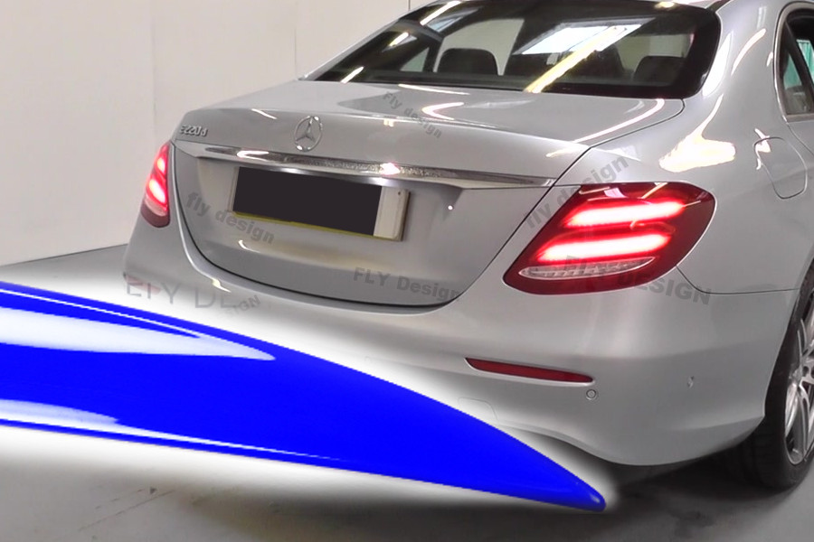 Painted Slim Lip Suitable for MERCEDES W213 Rear Spoiler Wing Spoiler
