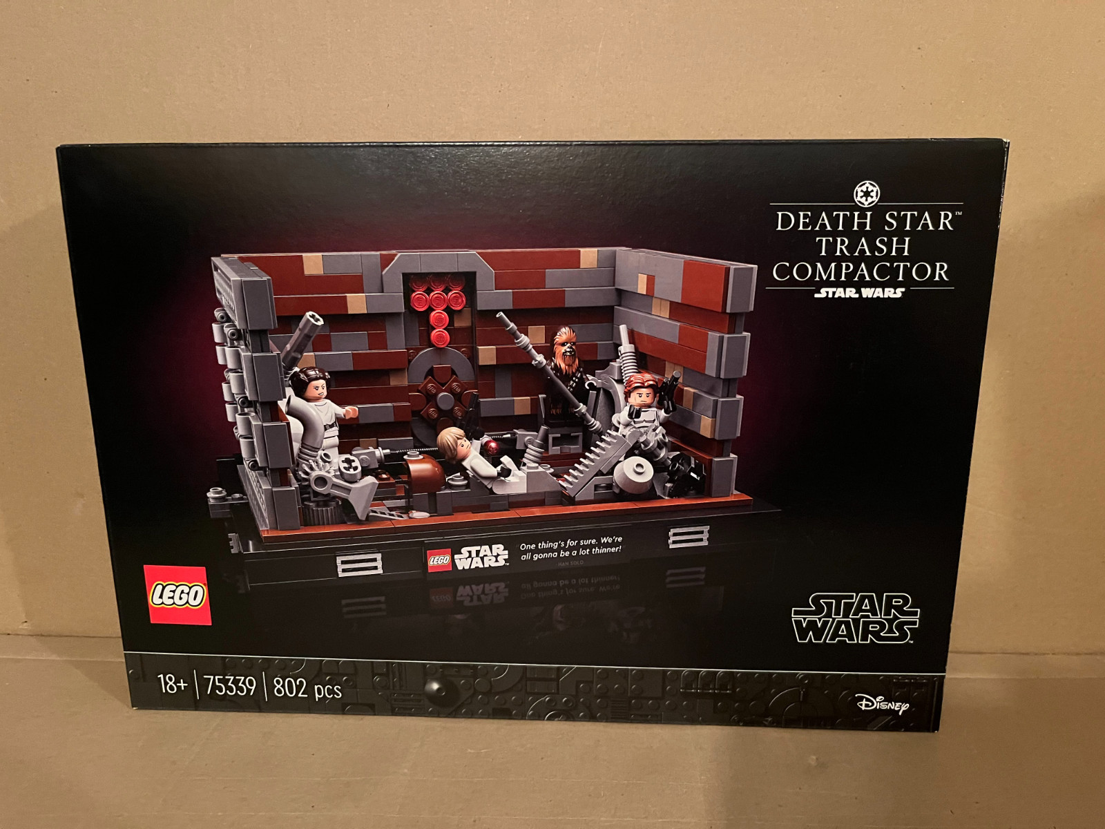 LEGO Star Wars Death Star Trash Compactor Diorama (75339) Brand New Free Postage