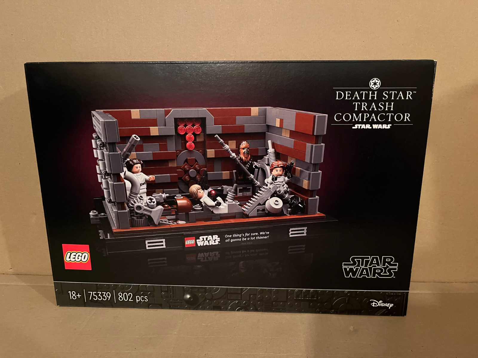 LEGO Star Wars Death Star Trash Compactor Diorama (75339) Brand New Free Postage