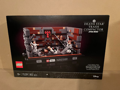 LEGO Star Wars Todesstern Müllpresse Diorama (75339) Brandneu Kostenloser Versand