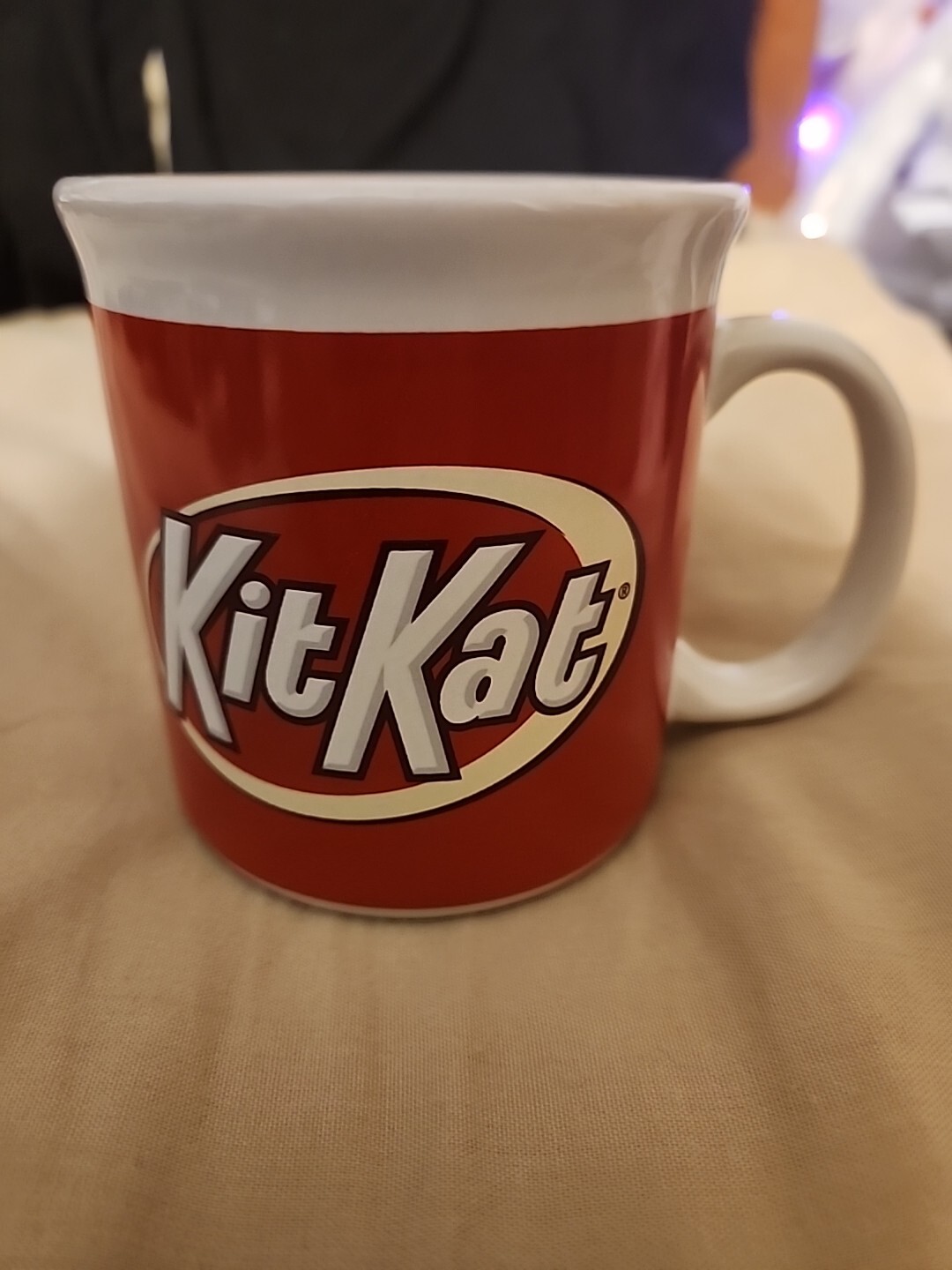 KitKat Coffee Mug 11oz by Galerie Hershey Candy Co. Red On White eBay