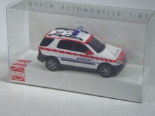 (YG-9) Busch 48517 Mercedes M-Klasse Polizei Zug Schweiz in OVP