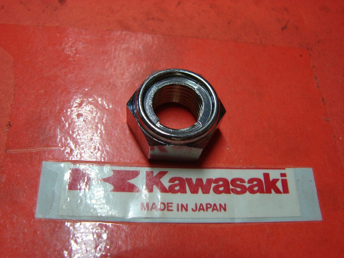 NOS GENUINE KAWASAKI 14mm Lock Nut 92019-011 | eBay