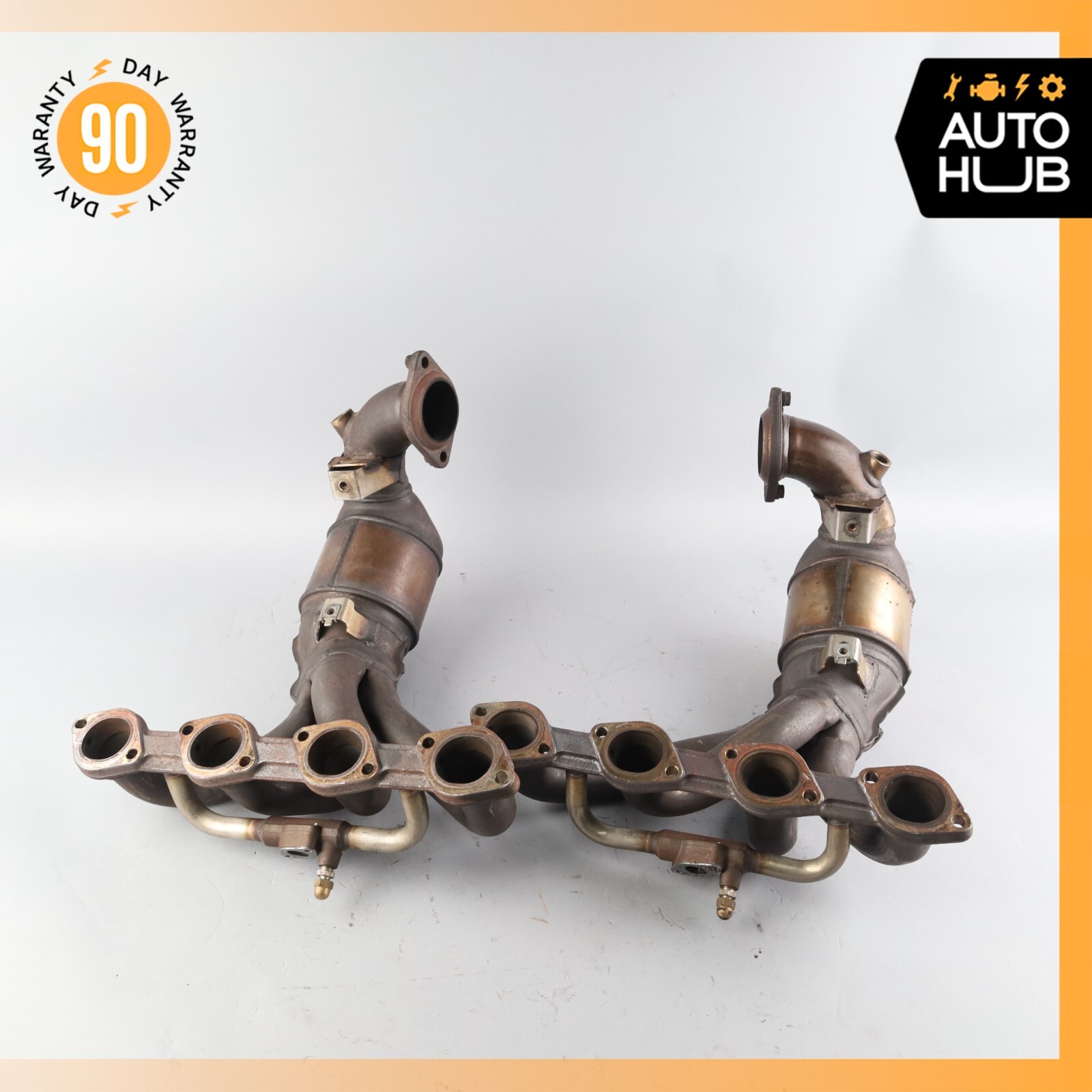02-07 Maserati M138 Coupe 4200 Exhaust Manifold Left and Right Side Set OEM 67k