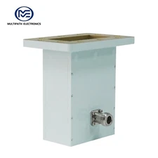 WR430, N Female, Orthogonal Waveguide to Coax Adapter, 1.72–2.61 GHz