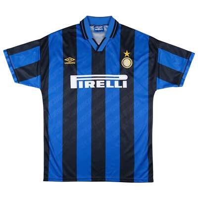 1995-96 Inter Milan Home Jersey #6 - (XL) | eBay