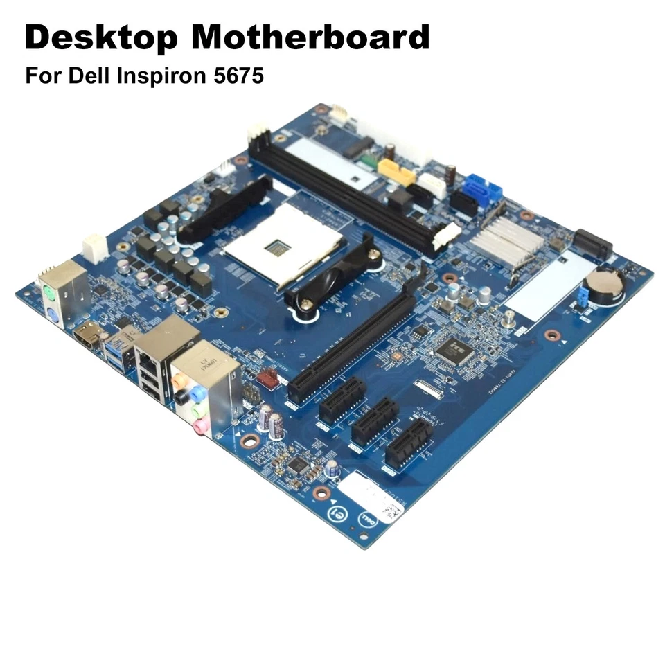 Dell Inspiron 5675 Desktop AM4 Red Skull Bristol 16542-1 Motherboard XFRWW - Image 2 of 4