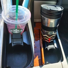 For 2007-2011 Toyota Camry Car Center Console Cup Holder Insert Divider Black US