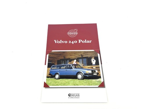 Atlas 1:43 Volvo 240 Polar - Blue - 8 506 028 - SEALED BOX - Info booklet - Bild 6 von 6