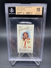 Snoop Lion Dogg 2014 Topps Allen & Ginter Mini Flag Back #/25 BGS 10 Pristine