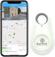 ReFind Smart Tracker. Mini GPS Tag Live Tracking on Free App Using Bluetooth 4.0