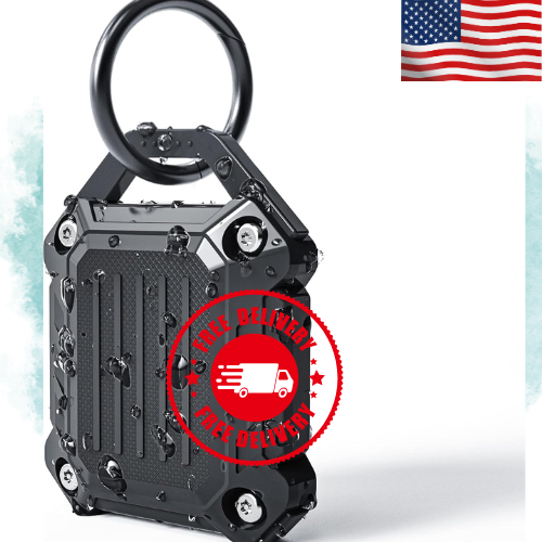 Durable Waterproof Airtag Keychain Case for Apple Air Tag Tracker