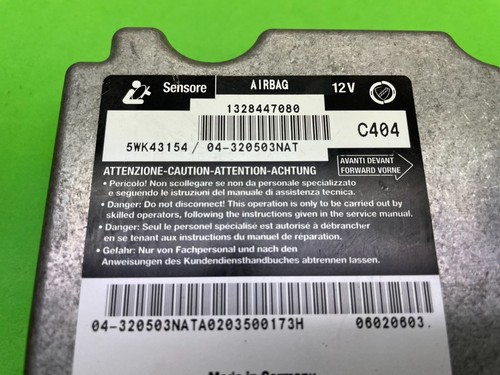 Centralita Airbag Peugeot Boxer Citroen Jumper Fiat Ducato 1328447080 5WK43154 - Bild 2 von 2