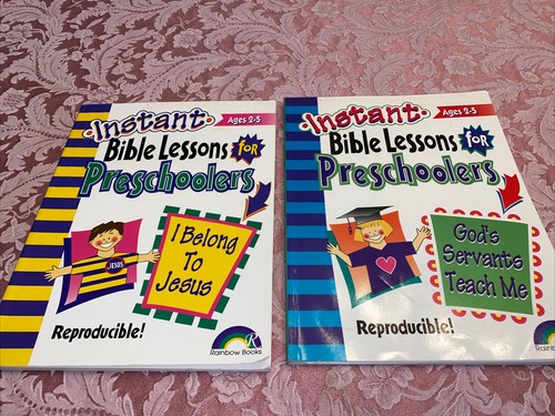 Lot Of 2 Instant Bible Lessons Ages 2 5 Preschoolers I Belong God s lot-of-2-instant-bible-lessons-ages-2-5-preschoolers-i-belong-god-s