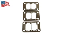 T3 Divided Turbo Gasket,Precision,Garrett,Borg Warner,VS Racing,Turbonetics-3 Pk
