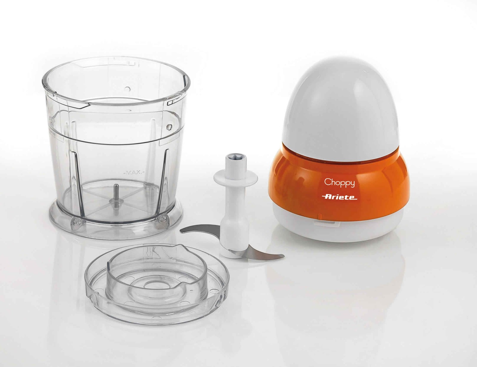 Ariete Choppy Broyeur avec Lames en Acier Inoxydable et Bol Amovible
