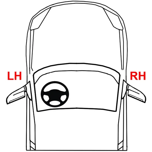Regulador de ventana delantero izquierdo HO1350137 para Honda Civic 2006-2011 sedán - Imagen 2 de 11