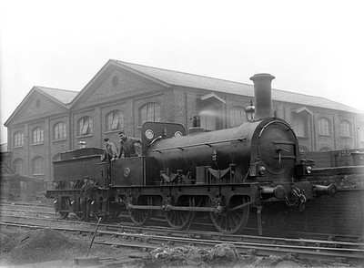 Old Train Photo South Eastern Railway Cudworth 060 Locomotive No168