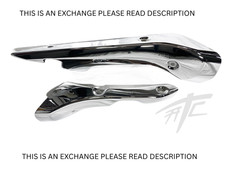 HAYABUSA !!EXCHANGE!! CHROME OEM EXHAUST HEAT SHIELD GEN 3 22-24 SUZUKI HAYABUSA
