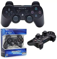 Image of Wireless 6-Axis PS3 Gamepad Playstation 3 Console Controller Black.