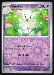 Togetic 084/197 Obsidian Flames Reverse Holo