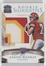 2014 Crown Royale Rookie Silhouettes RPS Blue Holofoil /49 Aaron Murray #240 av1