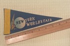 Vintage 1939 NEW YORK WORLD'S FAIR Pennant 9 1/2” — photo 2