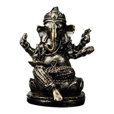 Image of Lord Ganesha Statue Ganesha Figurine Handcraft Ornament Religious Buddha