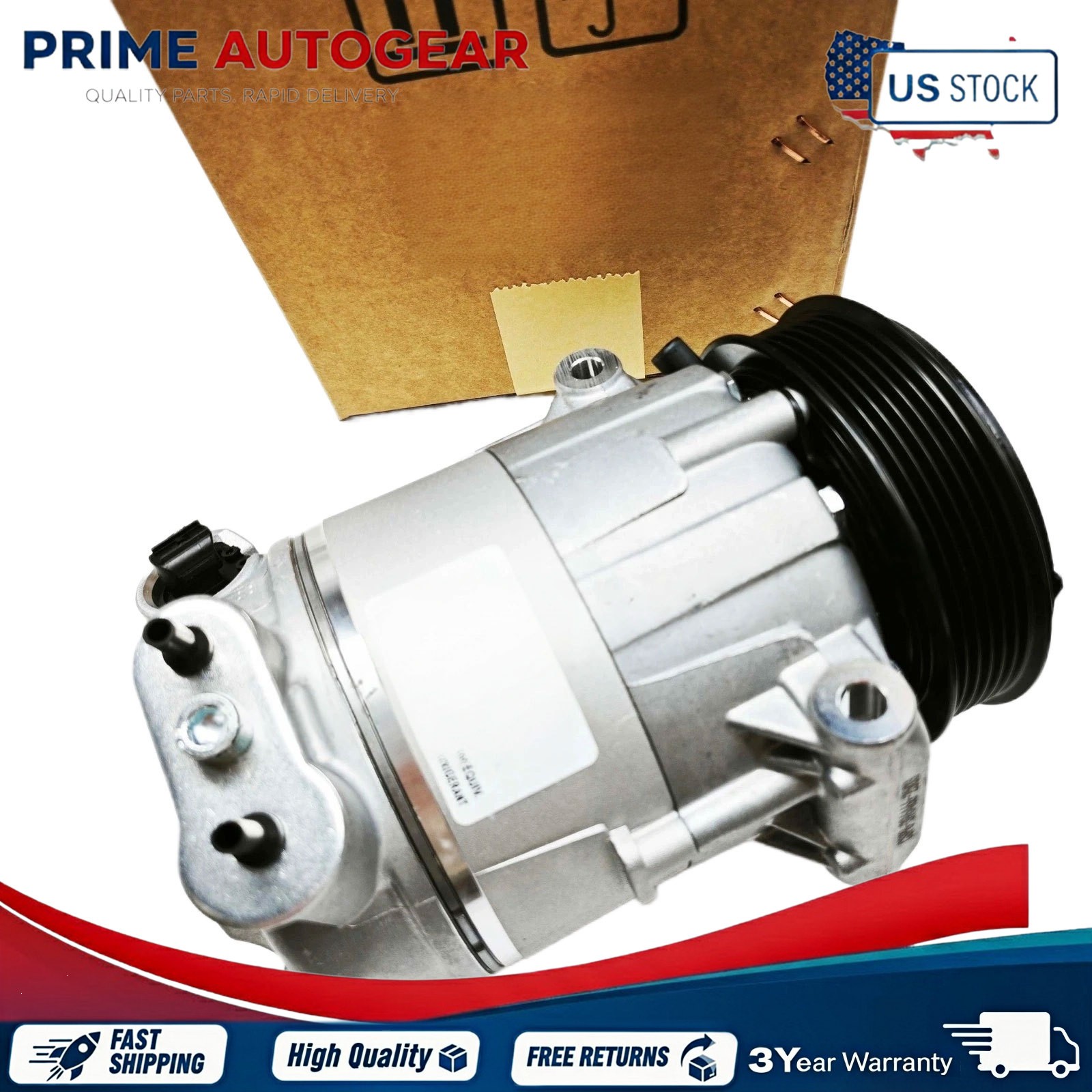 Maserati Ghibli Compressor with bracket P/N 333332