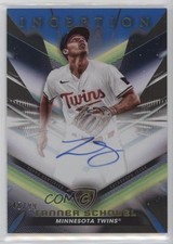 2023 Bowman Inception Auto Blue Foil /99 Tanner Schobel #BPA-TS Auto 0qc2