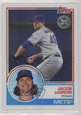 2018 Topps Silver Pack 1983 Design Chrome Update Series Jacob deGrom #104 0s4r