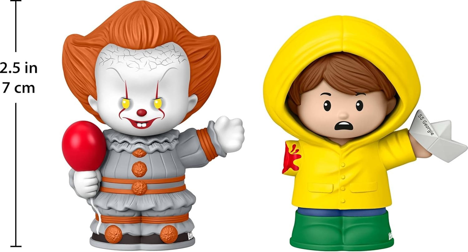 Little People Collector IT Movie Special Edition Set for Horror Fans, Pennywise 
