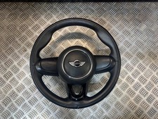 14-18 MINI COOPER HATCH F55 LEATHER STEERING WHEEL WITH AIRBAG
