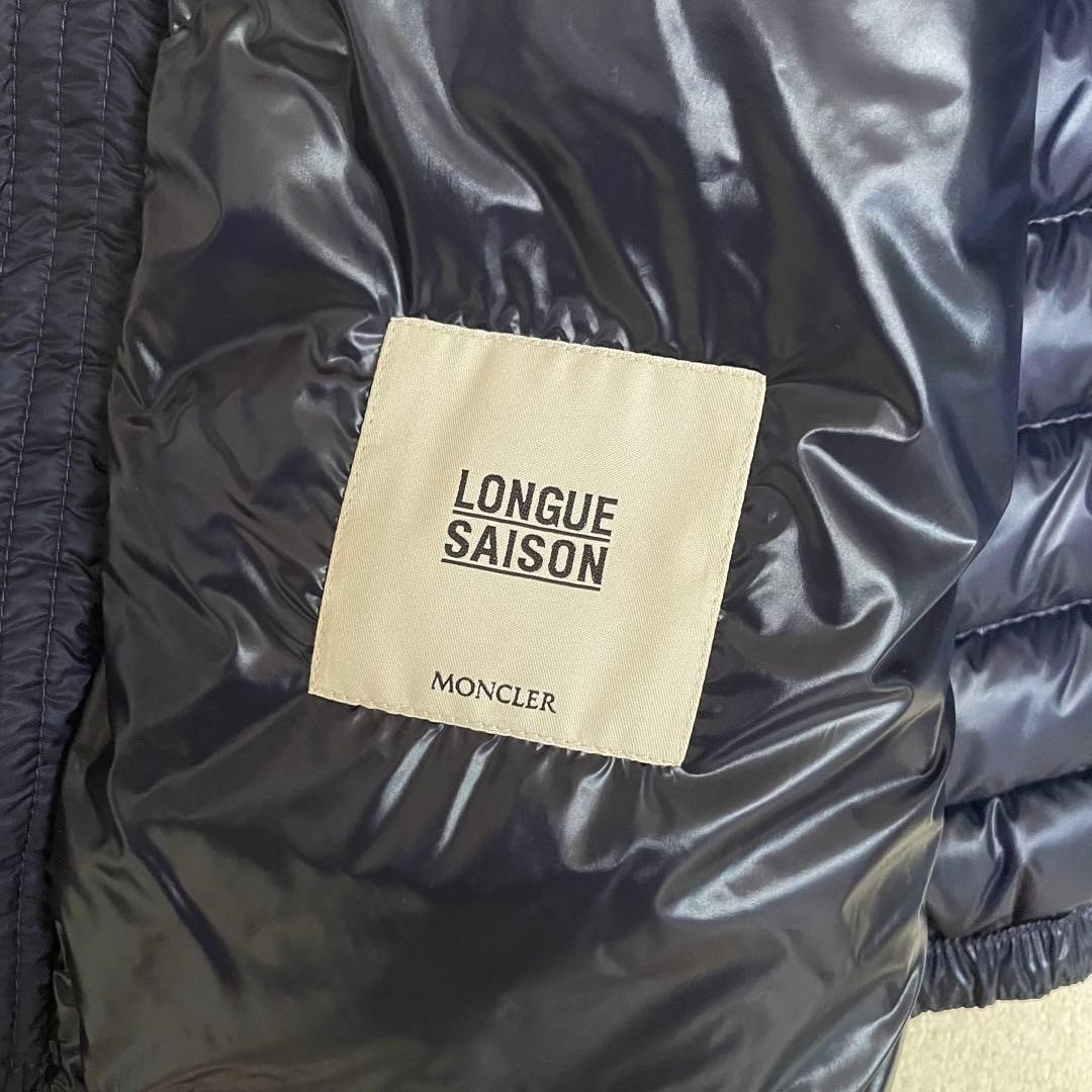 MONCLER DANIEL Light Down Jacket Navy Tricolor Me… - image 7