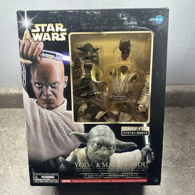 Star Wars Kotobukiya 1/7 Scale ARTFX Yoda Mace Windu Statue Figure Snap