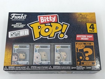 Funko Bitty Pop! Lord of The Rings - Frodo 4PK  und eine Überraschungs-Mini-Figu
