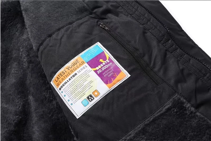 Winterjacke Softshell Skijacke wasserdicht Regenjacke Schneejacke Funktionsjacke - Bild 4 von 4