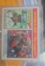 2025 Topps Heritage - Father & Son - Big Leaguers Dusty Baker, Darren Baker #70