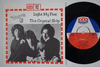 DOORS Light My Fire RARE first issue Sweden 45 KARUSELL psych garage SWEDISH