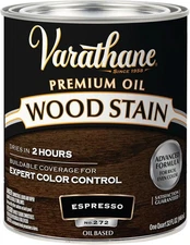 Varathane 241412H Premium Wood Stain, Quart, Quart (Pack of 1), Espresso 